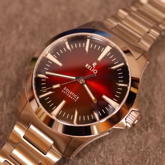 Relio Solstice - Red Sports Watch